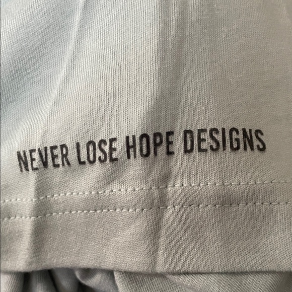 Hope Future Jeremiah 29:11 Mint Graphic Tee XL NWOT Short Sleeve Tee Christian - Picture 3 of 3